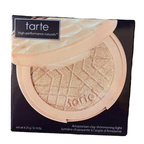 NEW TARTE Amazonian Clay Shimmering Light Highlighter Rose Gold Glow - Picture 1 of 3